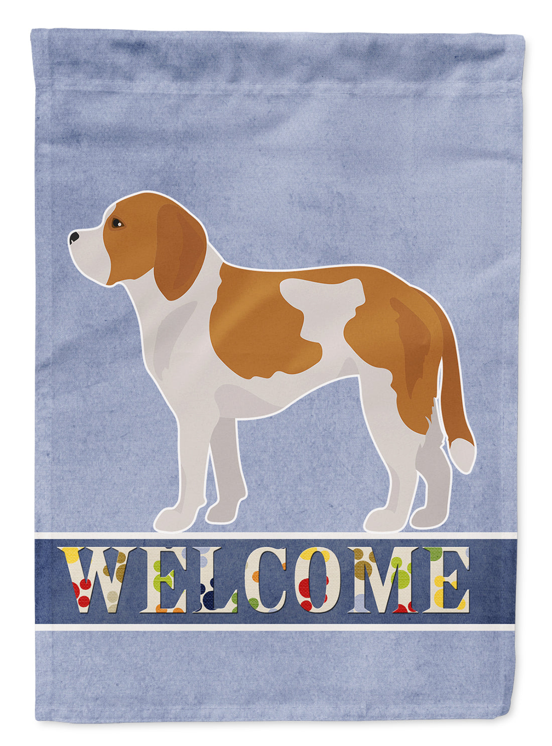 Beaglier #1 Welcome Flag Canvas House Size CK3708CHF  the-store.com.