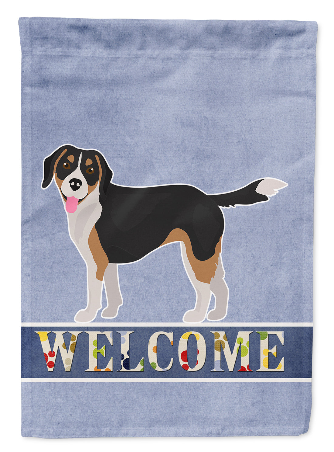 Beaglier #2 Welcome Flag Canvas House Size CK3709CHF  the-store.com.