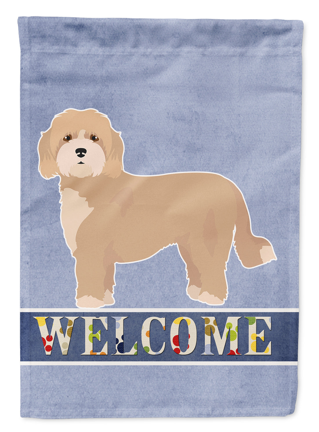 Cavachon Welcome Flag Canvas House Size CK3716CHF  the-store.com.