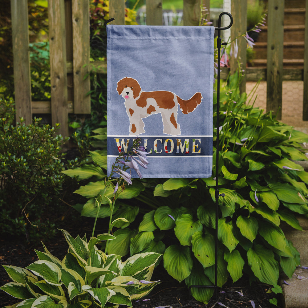 Cavapoo Welcome Flag Garden Size CK3718GF  the-store.com.