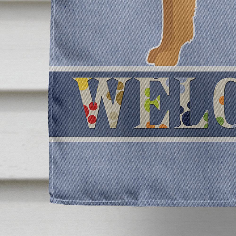 Tan Chion Welcome Flag Canvas House Size CK3720CHF  the-store.com.