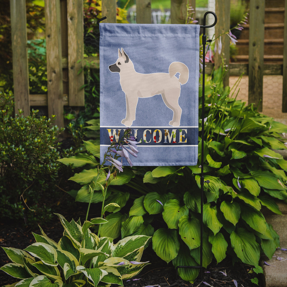 Gerberian Shepsky Welcome Flag Garden Size CK3736GF  the-store.com.