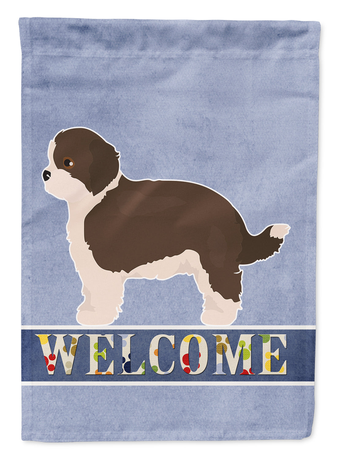 Havapoo #1 Welcome Flag Garden Size CK3746GF  the-store.com.