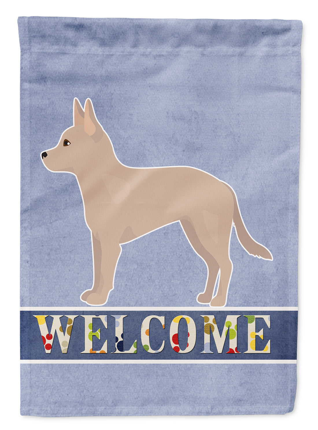 Tan Jackhuahua Welcome Flag Garden Size CK3748GF  the-store.com.