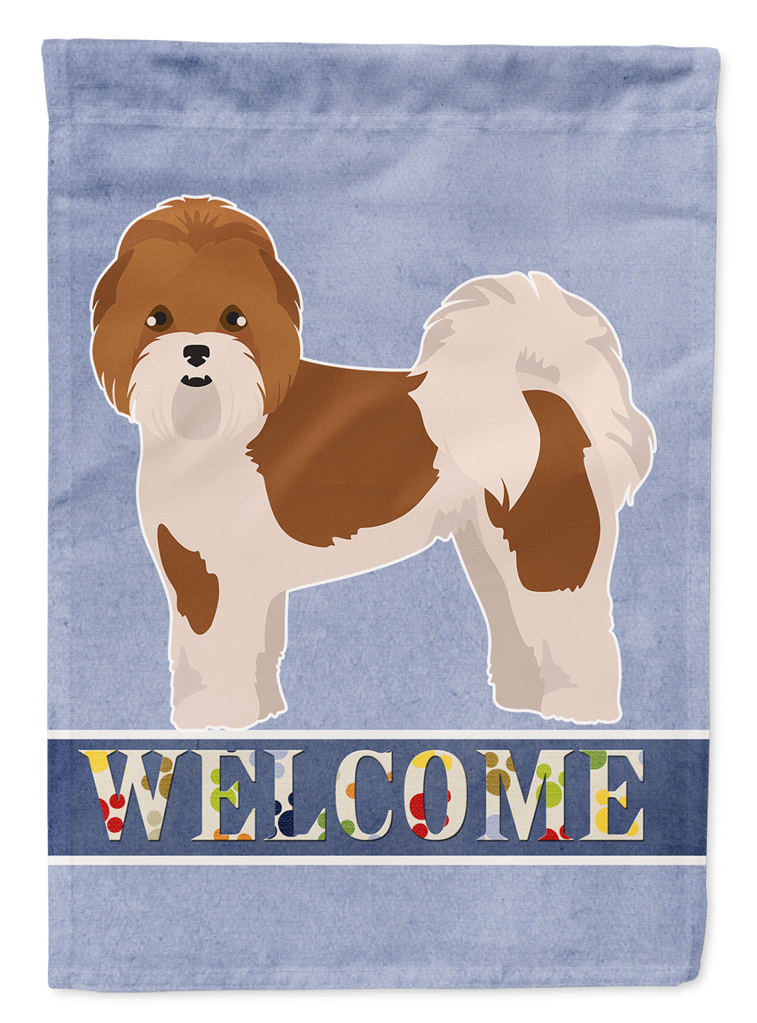 Mal-Shi Welcome Flag Canvas House Size CK3759CHF  the-store.com.