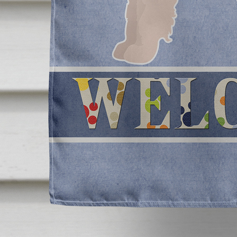 Maltipoo Welcome Flag Canvas House Size CK3760CHF  the-store.com.