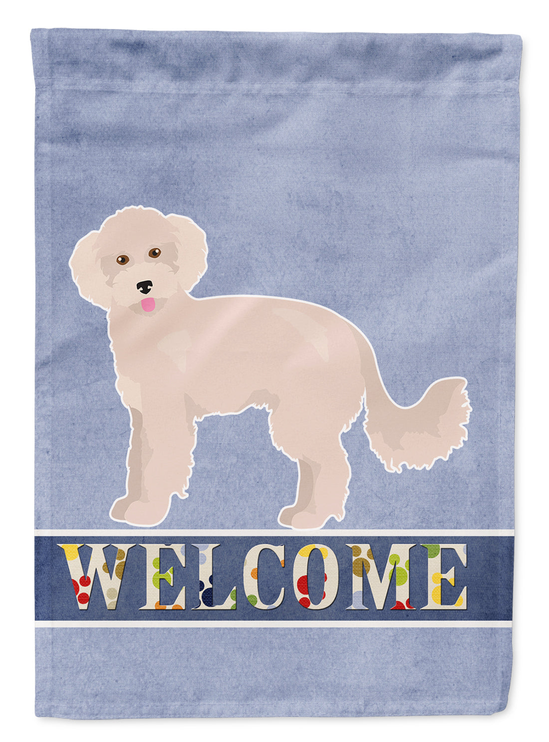 Maltipoo Welcome Flag Garden Size CK3760GF  the-store.com.