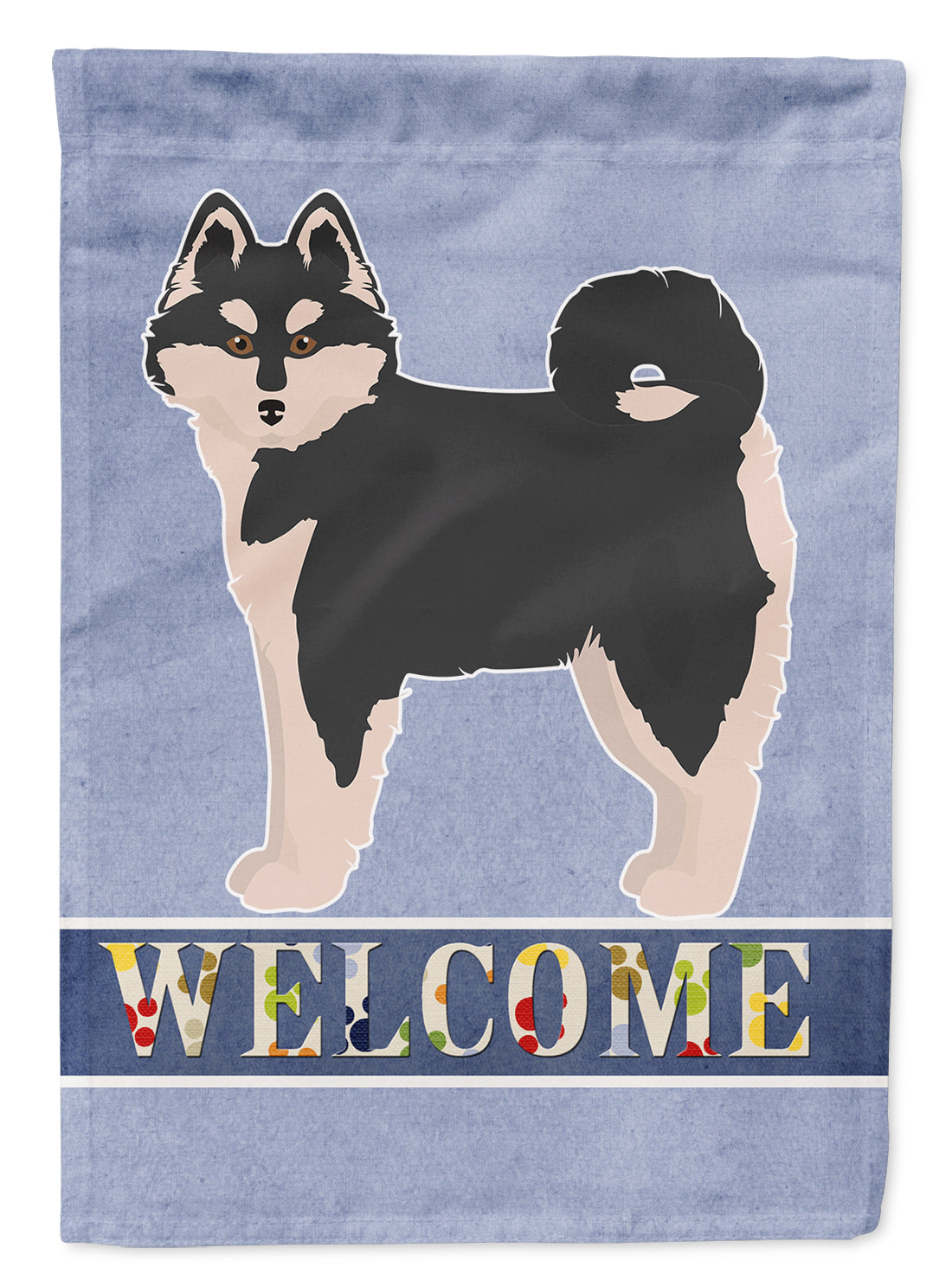 Pomsky #1 Welcome Flag Garden Size CK3767GF  the-store.com.