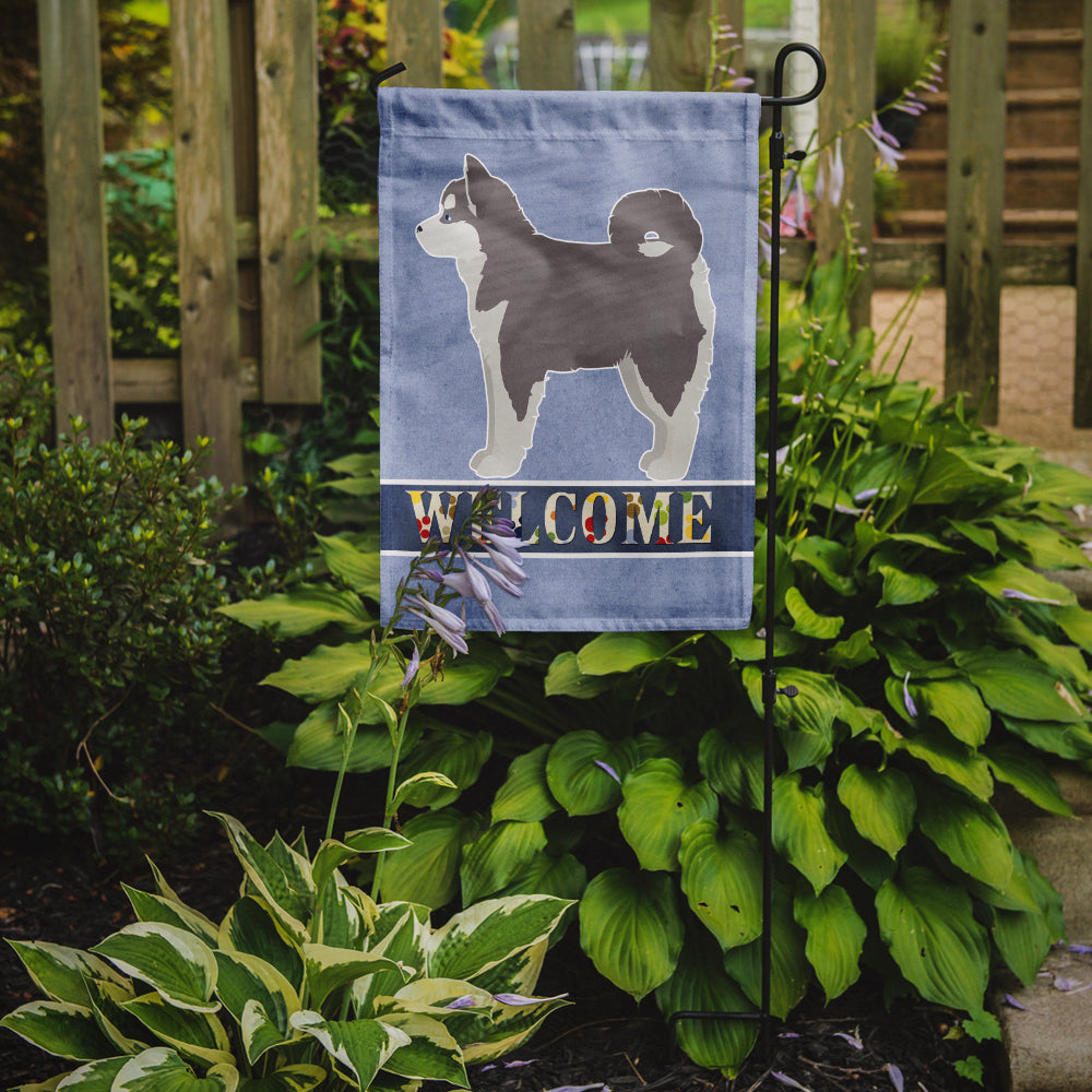 Pomsky #2 Welcome Flag Garden Size CK3768GF  the-store.com.