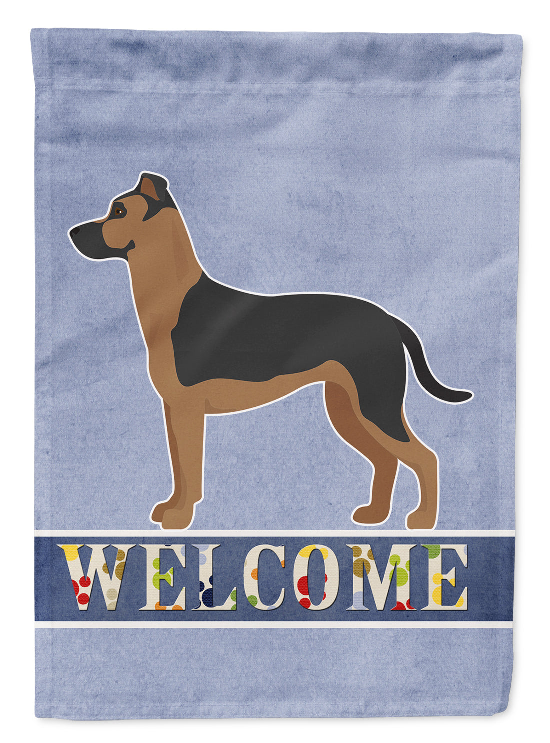 Shepherd Pit Mix #1 Welcome Flag Garden Size CK3775GF  the-store.com.