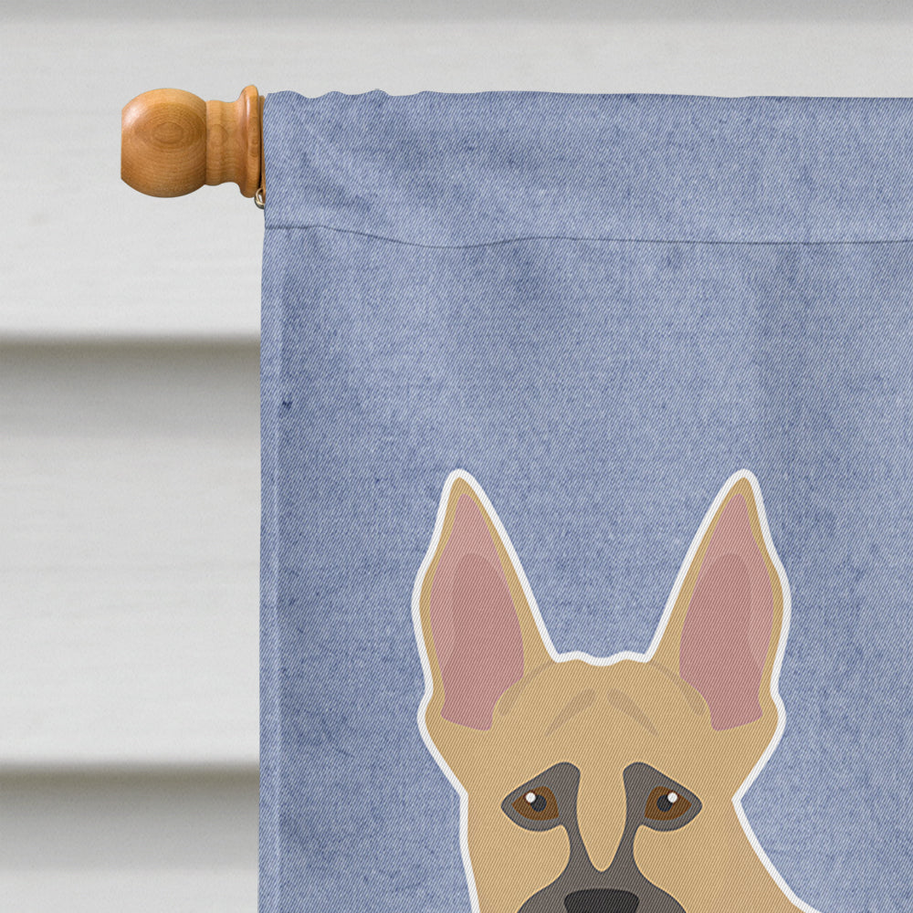 Shepherd Pit Mix #2 Welcome Flag Canvas House Size CK3776CHF  the-store.com.