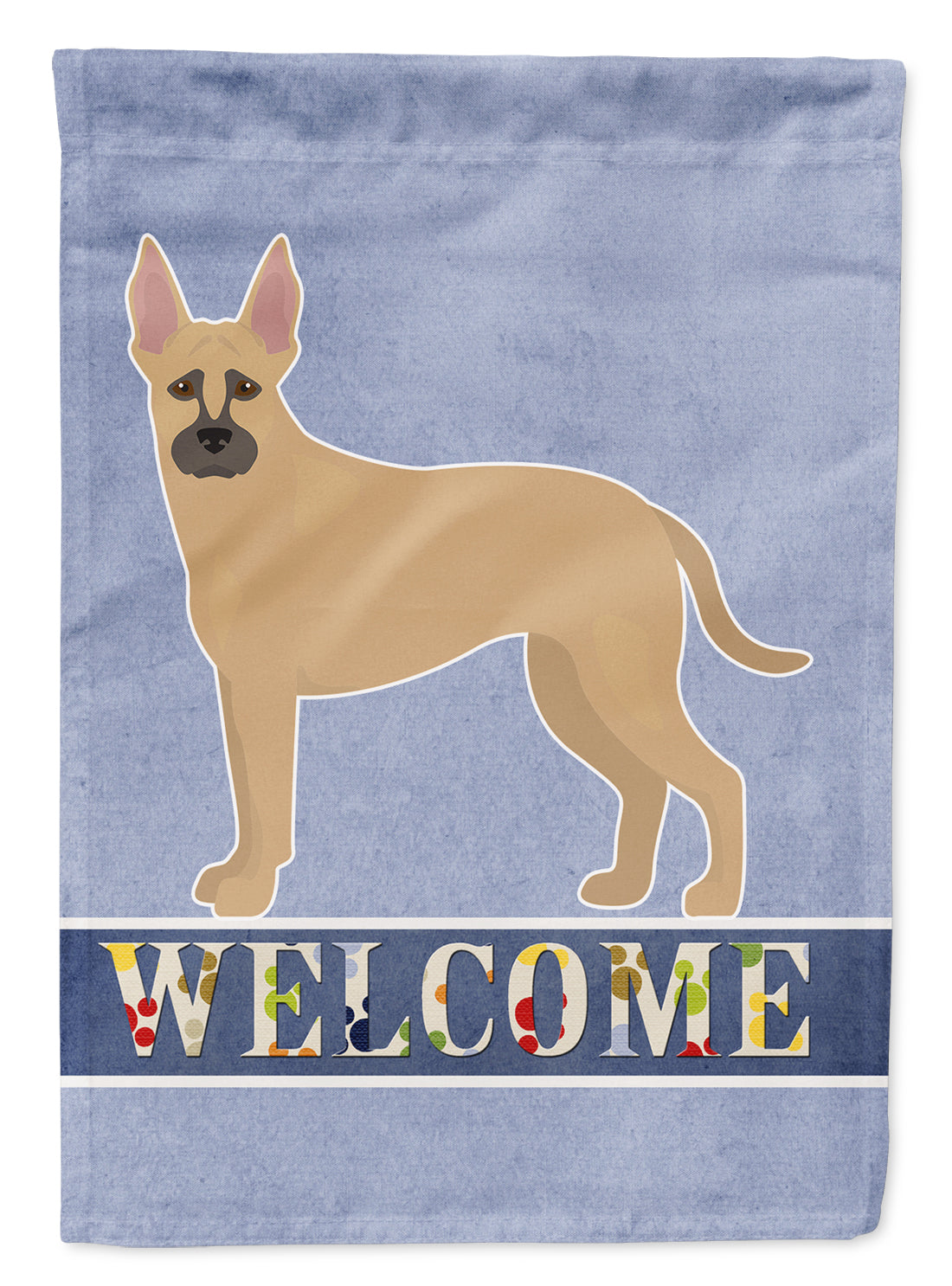 Shepherd Pit Mix #2 Welcome Flag Garden Size CK3776GF  the-store.com.