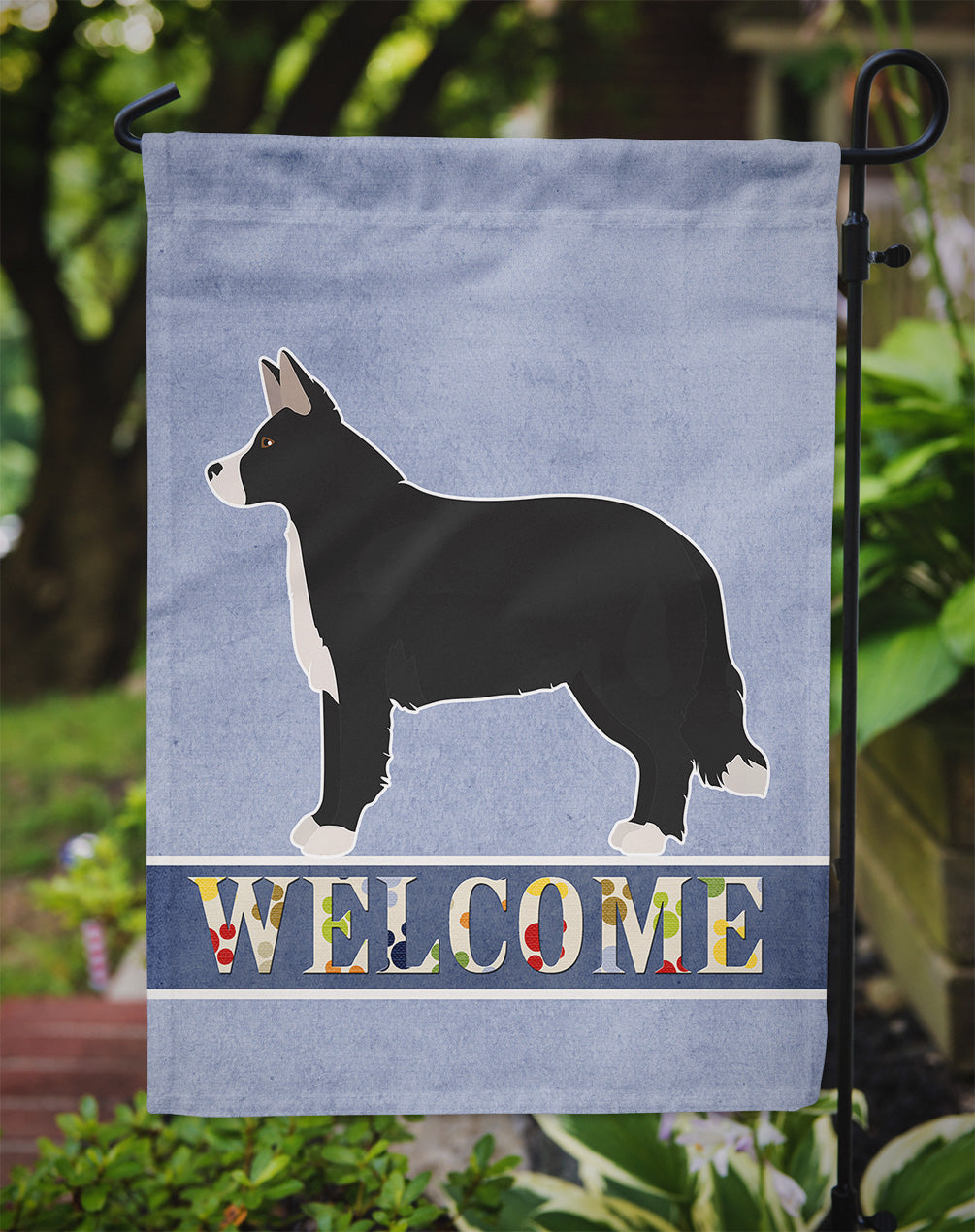 Shollie #1 Welcome Flag Garden Size CK3779GF  the-store.com.