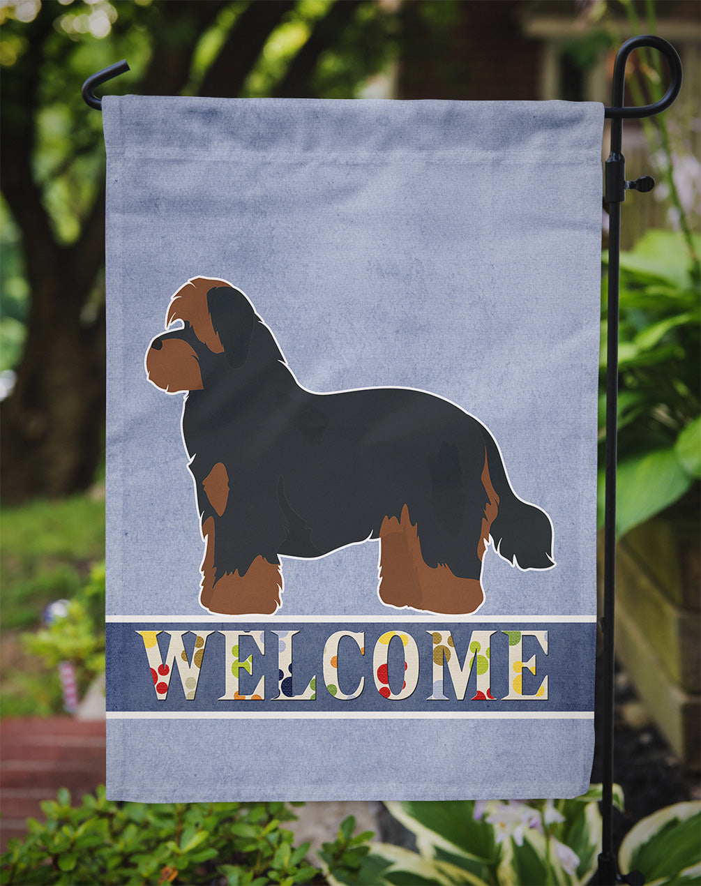 Shorkie #1 Welcome Flag Garden Size CK3781GF  the-store.com.