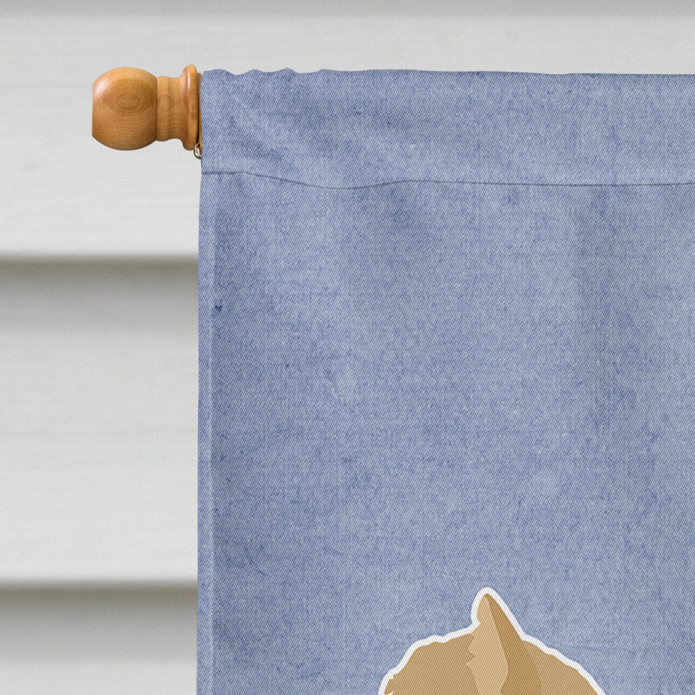 Westiepoo #1 Welcome Flag Canvas House Size CK3784CHF  the-store.com.