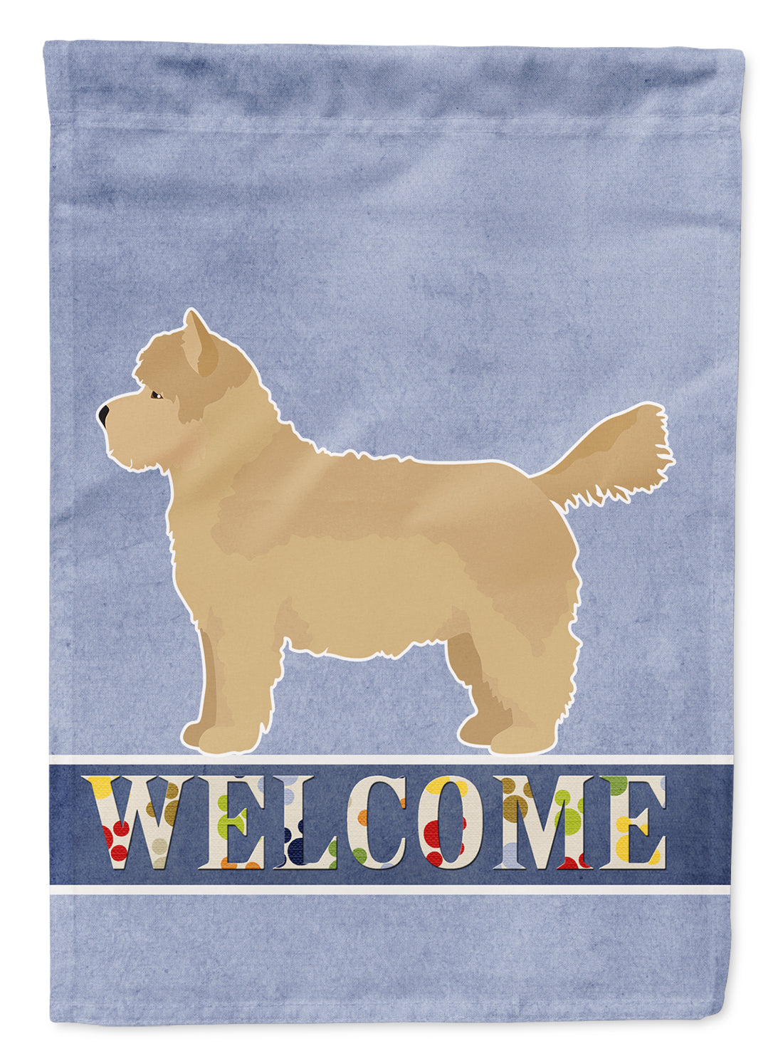 Westiepoo #1 Welcome Flag Garden Size CK3784GF  the-store.com.