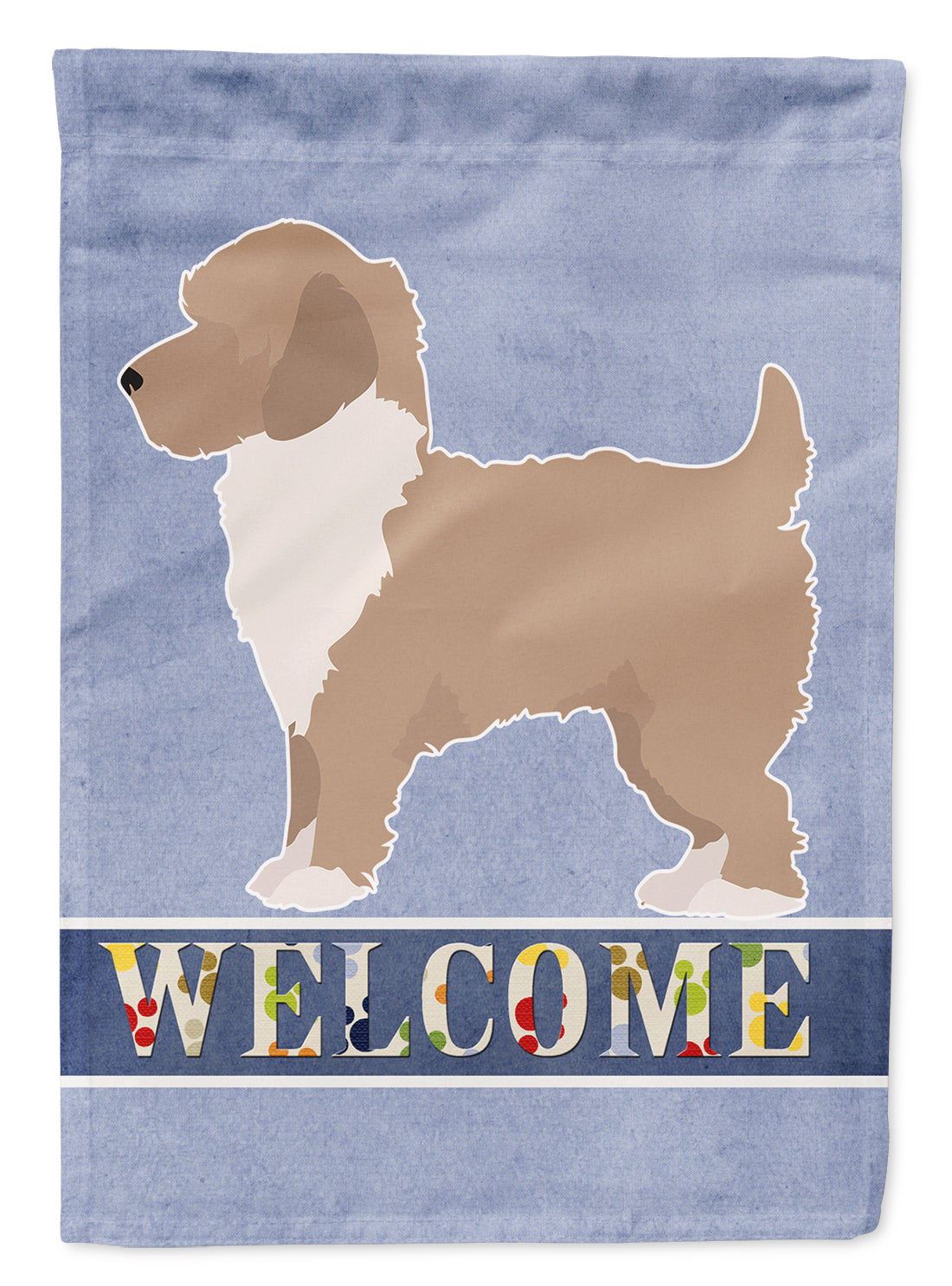 Yorkiepoo #2 Welcome Flag Canvas House Size CK3789CHF  the-store.com.