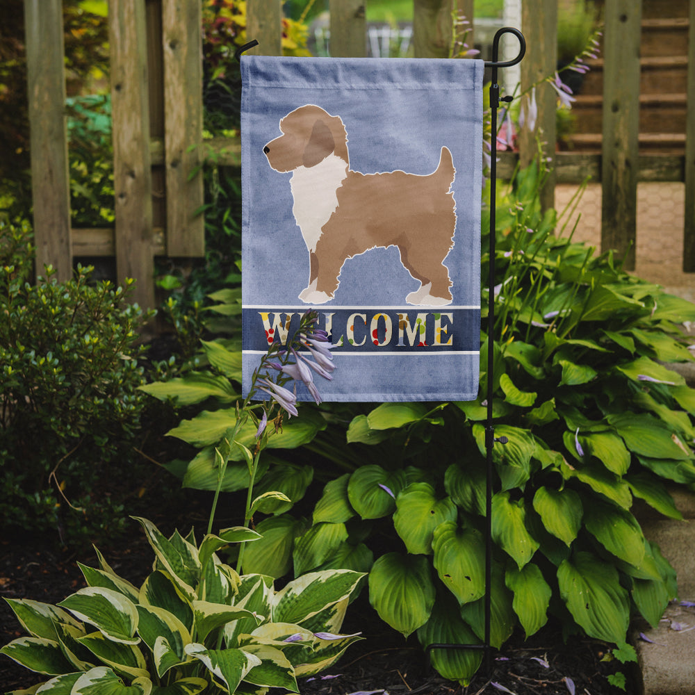 Yorkiepoo #2 Welcome Flag Garden Size CK3789GF  the-store.com.