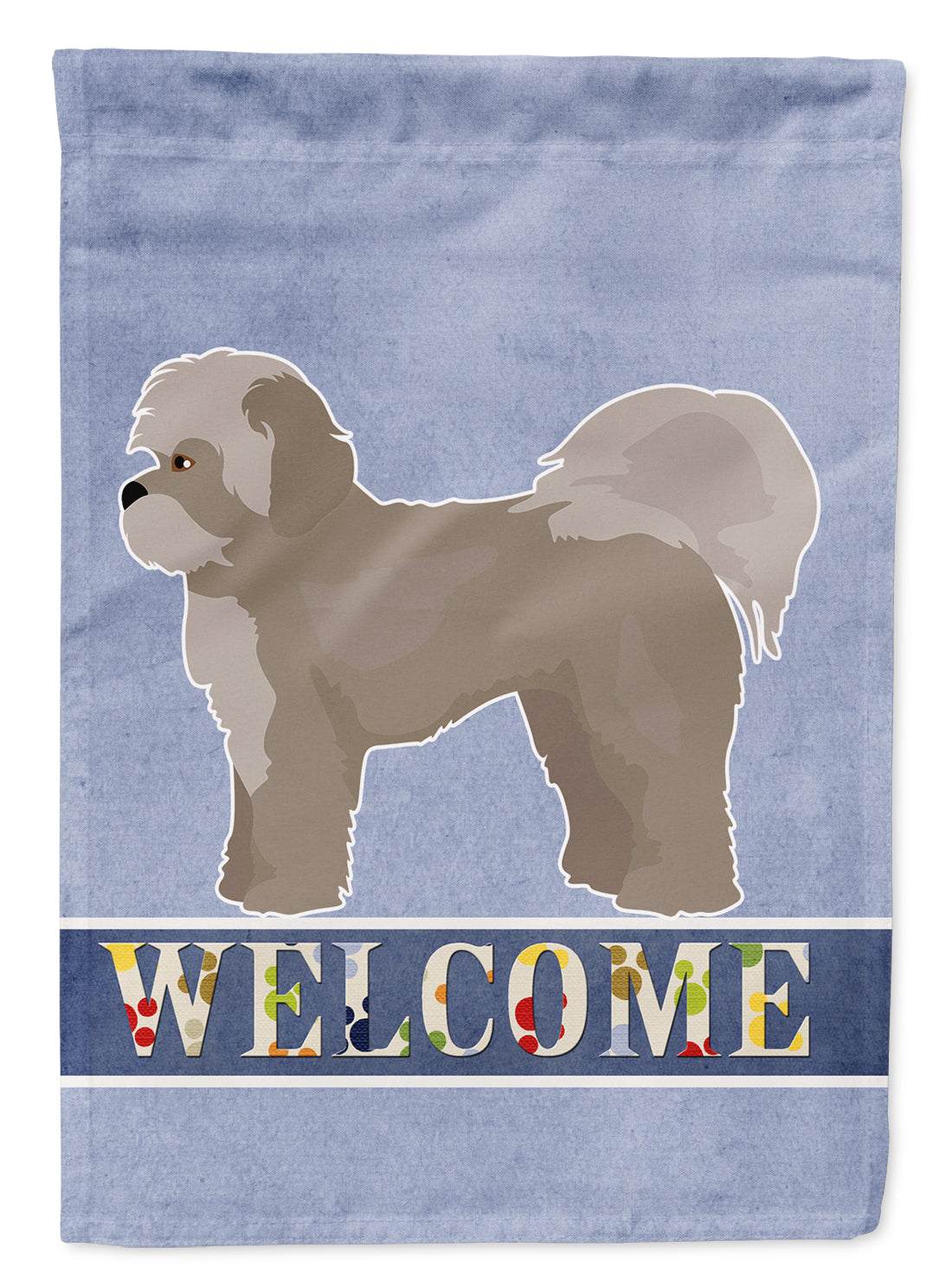 Zuchon #1 Welcome Flag Canvas House Size CK3790CHF  the-store.com.