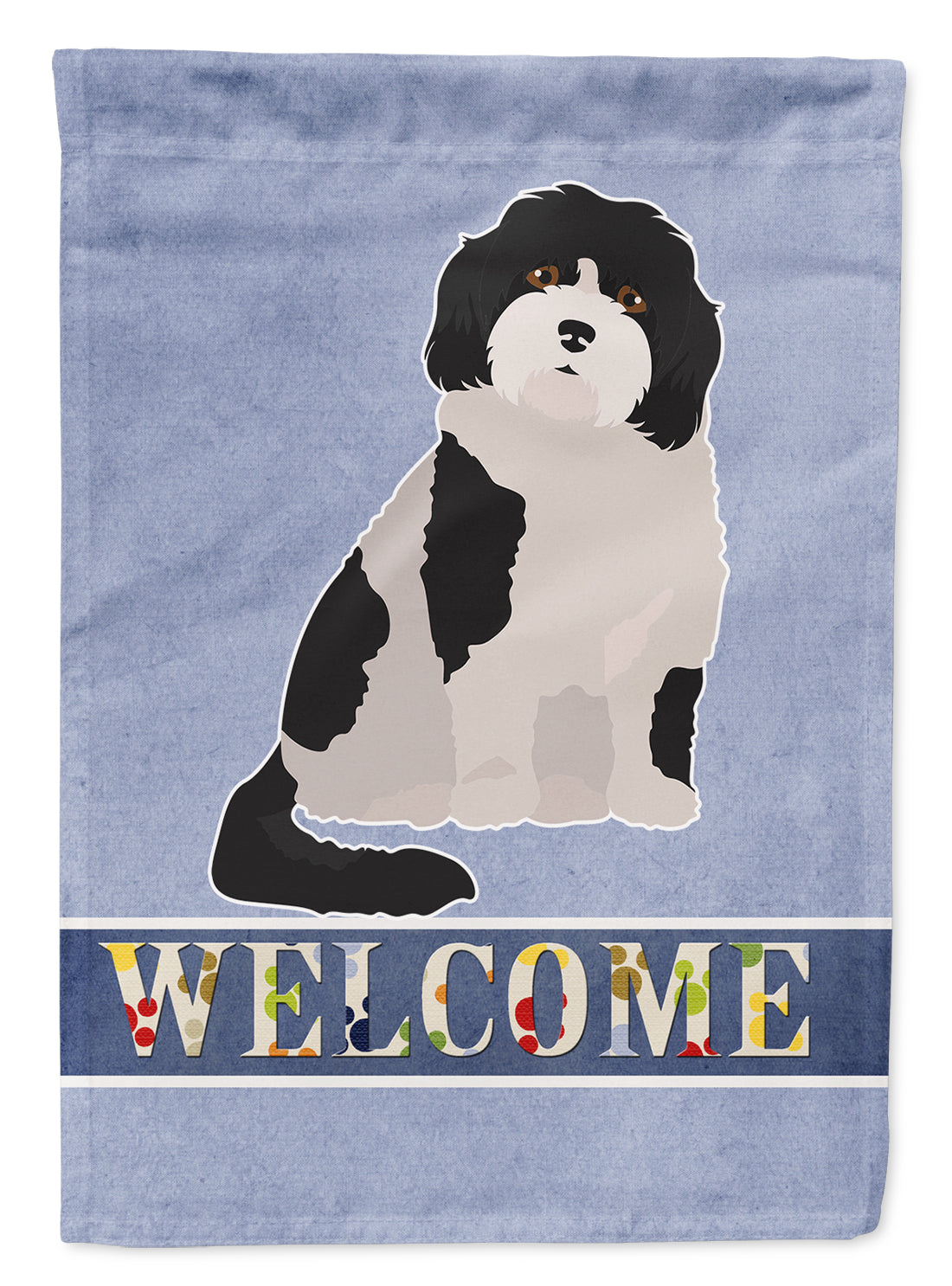 Cavachon #3 Welcome Flag Garden Size CK3794GF  the-store.com.