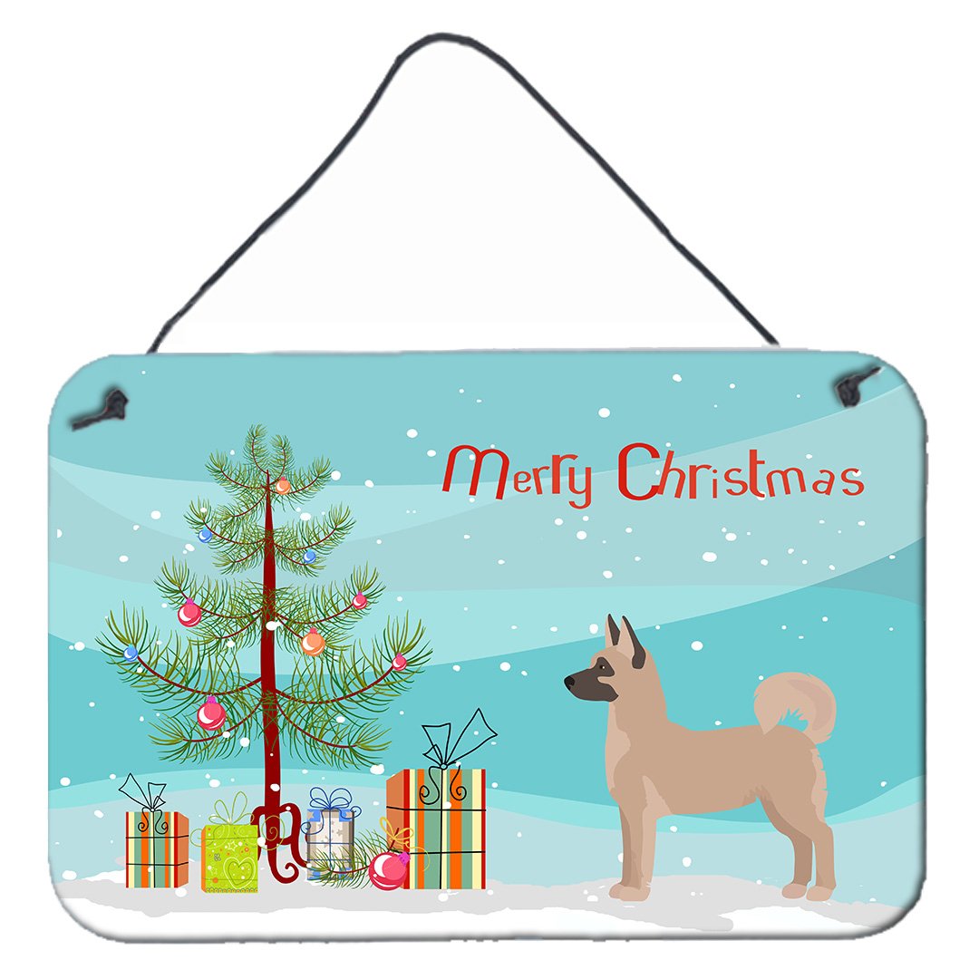 Akita Shepherd Christmas Tree Wall or Door Hanging Prints CK3799DS812 by Caroline's Treasures