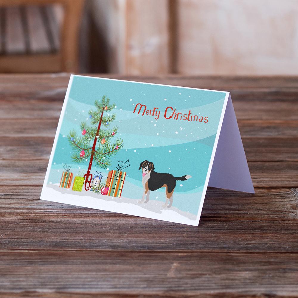 Buy this Beaglier #2 Christmas Tree Greeting Cards and Envelopes Pack of 8