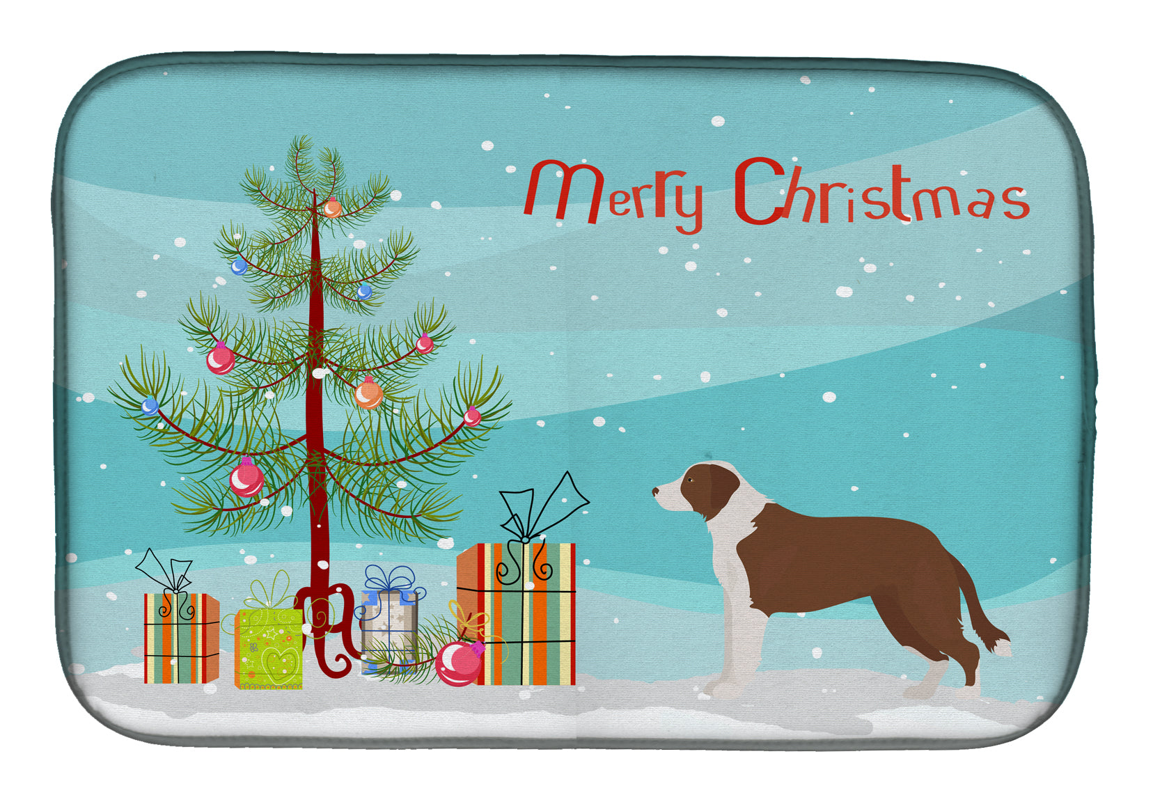 Borador Christmas Tree Dish Drying Mat CK3807DDM  the-store.com.