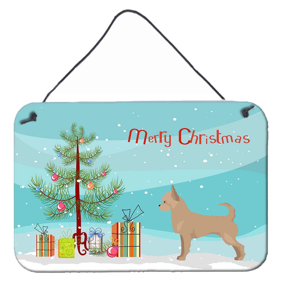 Tan Chorkie Christmas Tree Wall or Door Hanging Prints CK3818DS812 by Caroline's Treasures