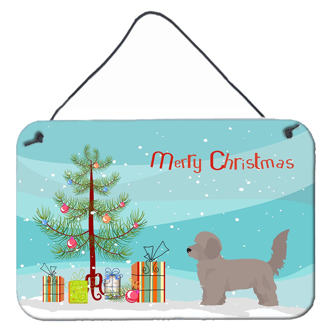 Doxiepoo Christmas Tree Wall or Door Hanging Prints CK3826DS812 by Caroline's Treasures