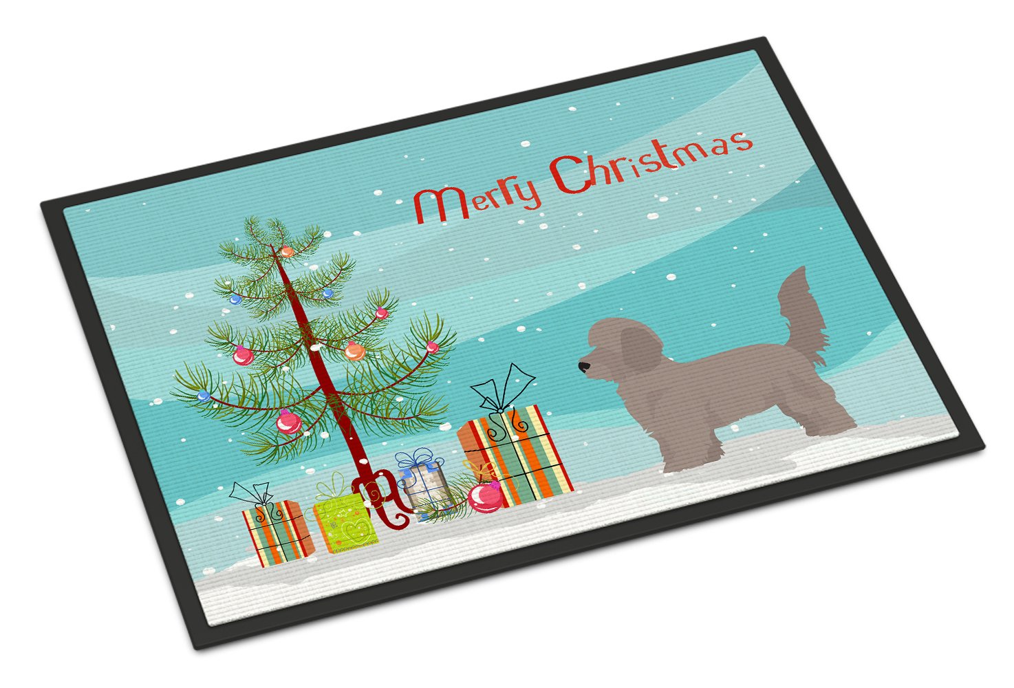 Doxiepoo Christmas Tree Indoor or Outdoor Mat 24x36 CK3826JMAT by Caroline's Treasures