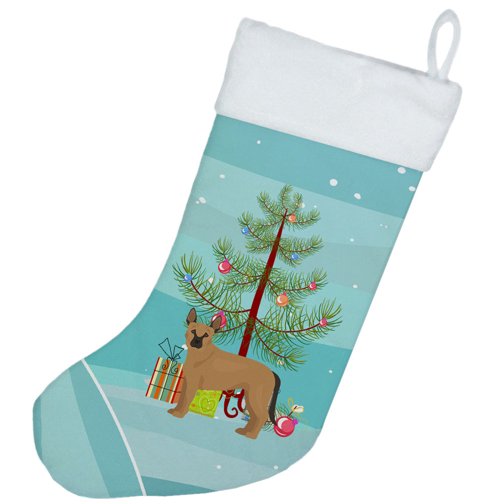 Tan German Shepherd Mastiff Mix Christmas Tree Christmas Stocking CK3832CS  the-store.com.