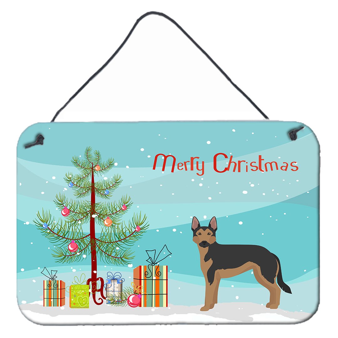 German Sheprador #2 Christmas Tree Wall or Door Hanging Prints CK3835DS812 by Caroline&#39;s Treasures