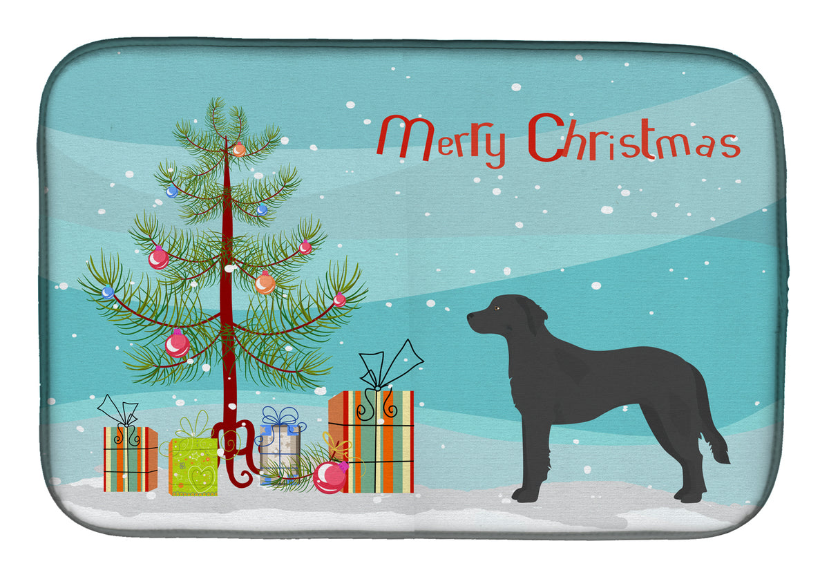 Black Goldador Christmas Tree Dish Drying Mat CK3837DDM  the-store.com.