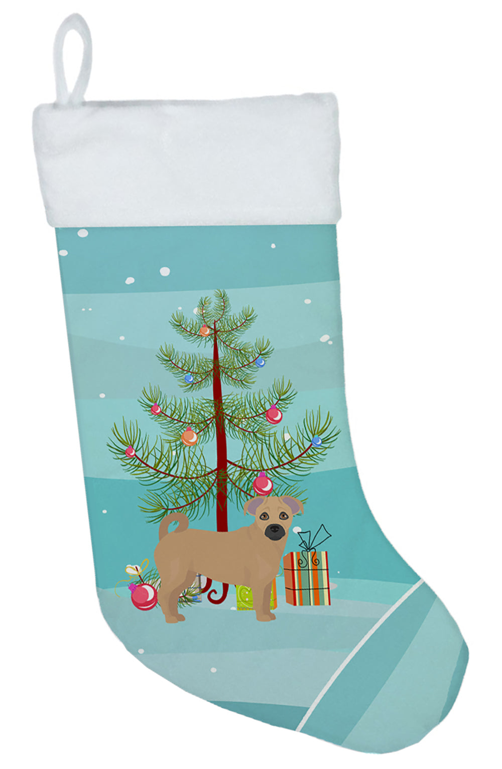 Tan Jug Christmas Tree Christmas Stocking CK3845CS  the-store.com.