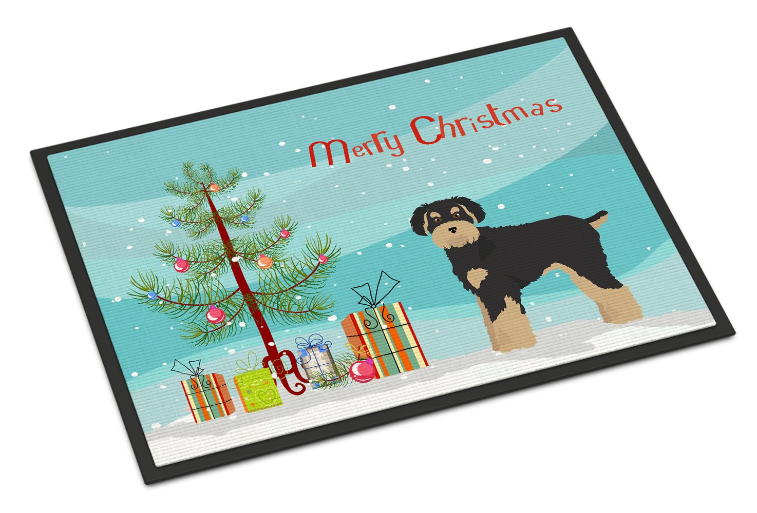 Schnoodle Christmas Tree Indoor or Outdoor Mat 24x36 CK3866JMAT by Caroline's Treasures