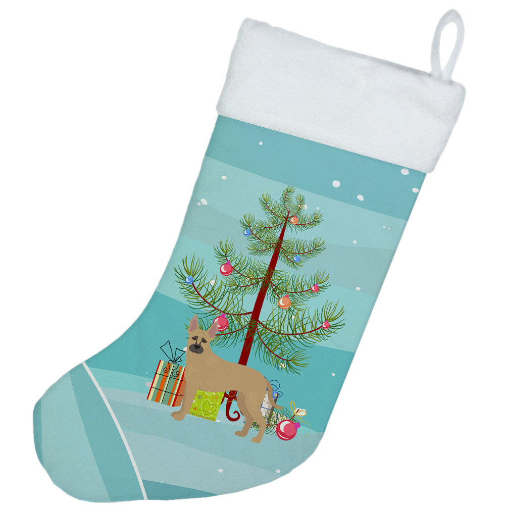 Shepherd Pit Mix #2 Christmas Tree Christmas Stocking CK3870CS  the-store.com.