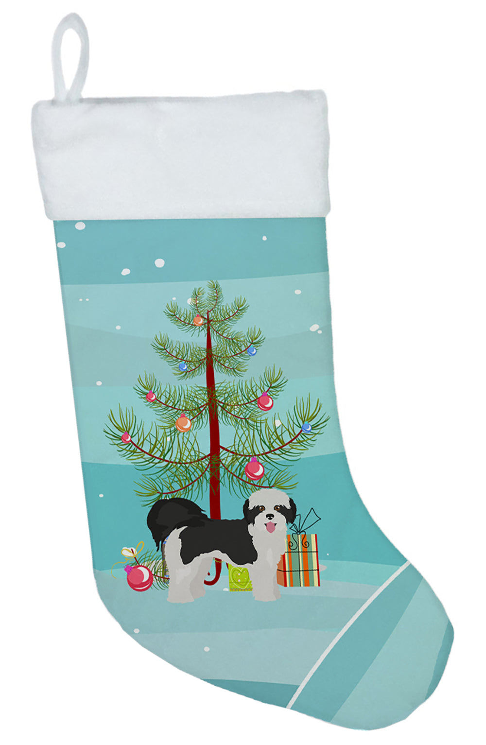 Zuchon #2 Christmas Tree Christmas Stocking CK3885CS  the-store.com.