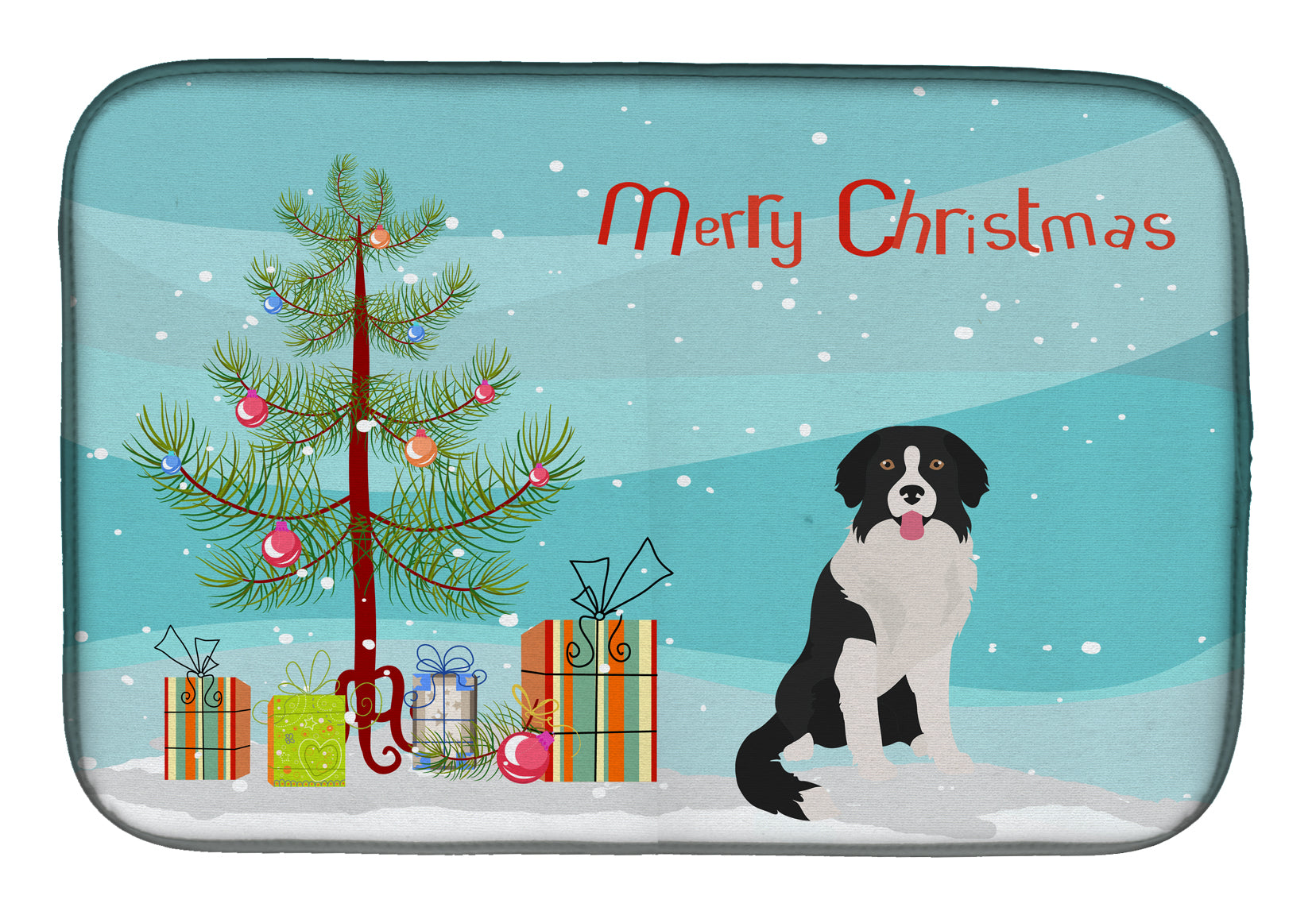 Borador Christmas Tree Dish Drying Mat CK3887DDM  the-store.com.