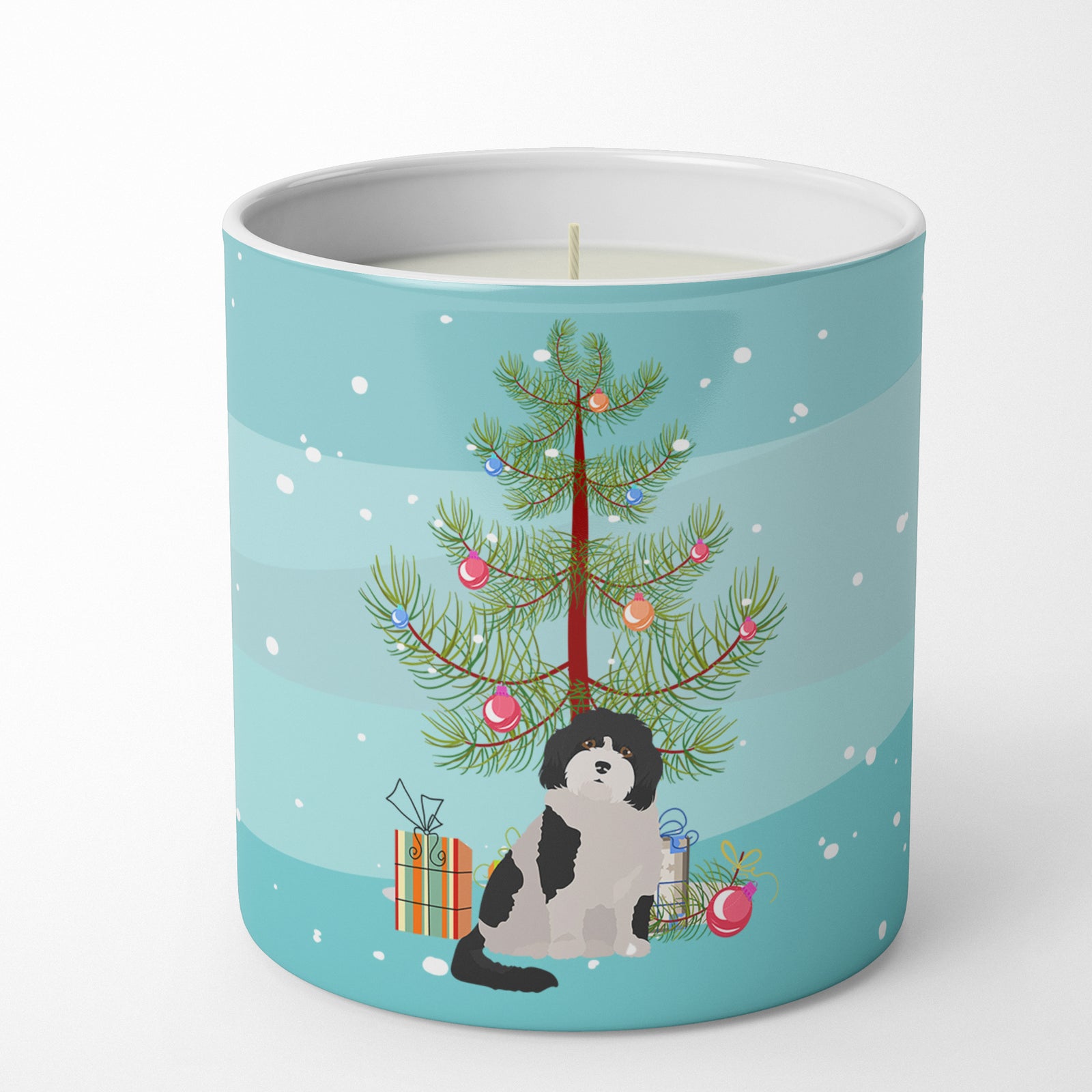 Buy this Cavachon #3 Christmas Tree 10 oz Decorative Soy Candle