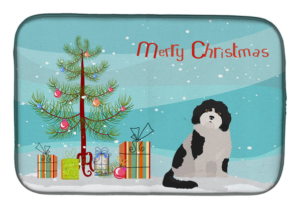 Cavachon #3 Christmas Tree Dish Drying Mat CK3888DDM  the-store.com.