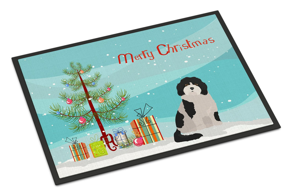 Cavachon #3 Christmas Tree Indoor or Outdoor Mat 24x36 CK3888JMAT by Caroline&#39;s Treasures