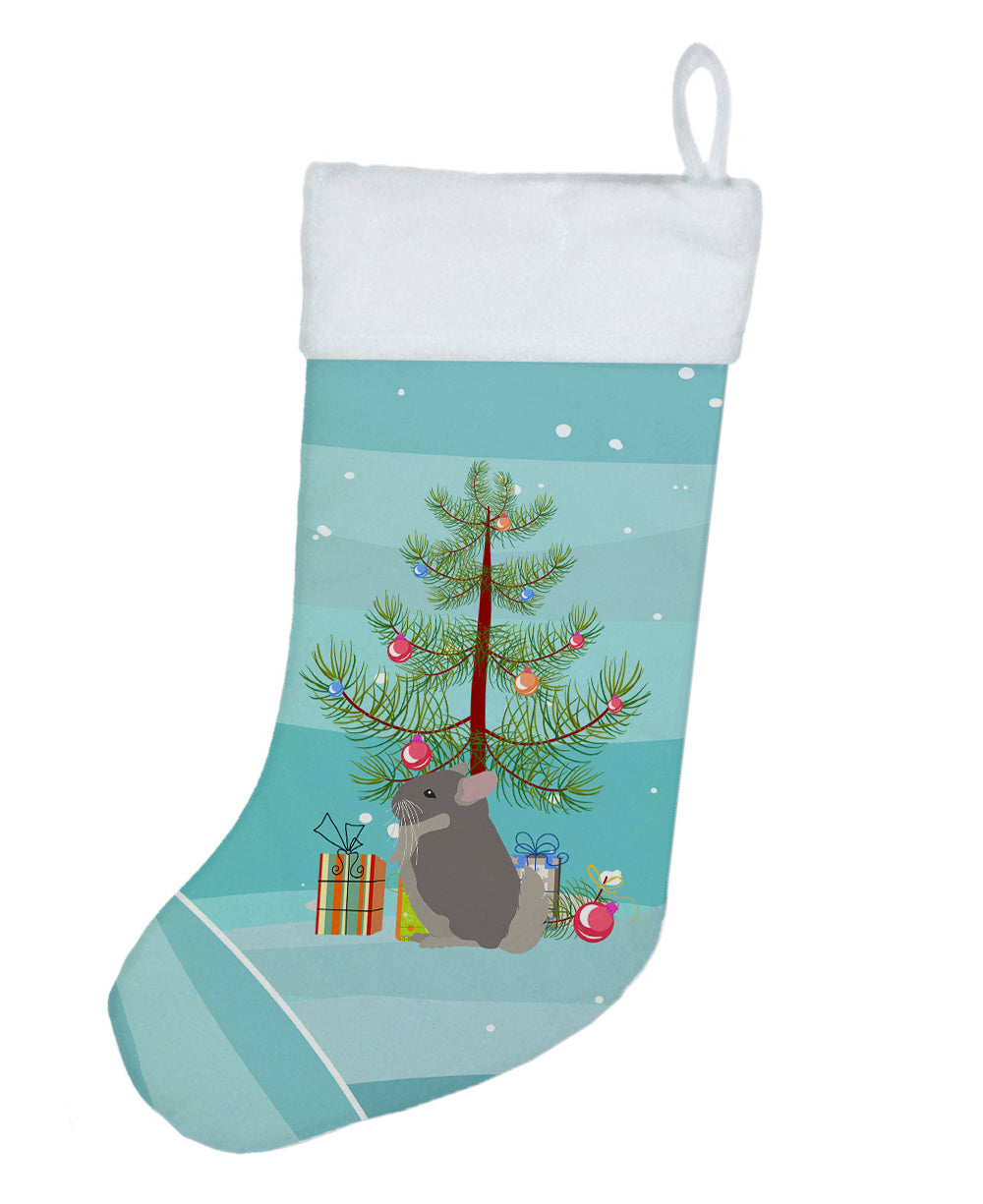 Beige Wellman Chinchilla Merry Christmas Christmas Stocking  the-store.com.