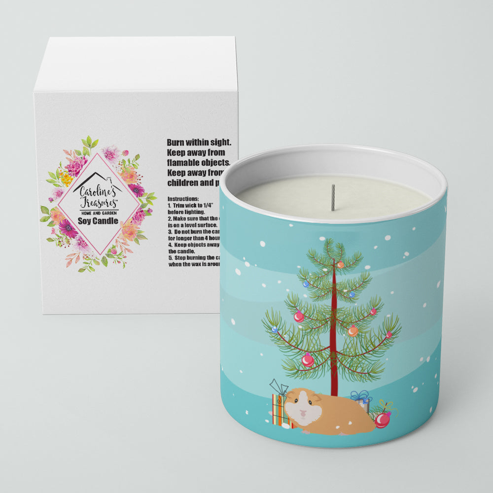 American Guinea Pig Merry Christmas 10 oz Decorative Soy Candle - the-store.com