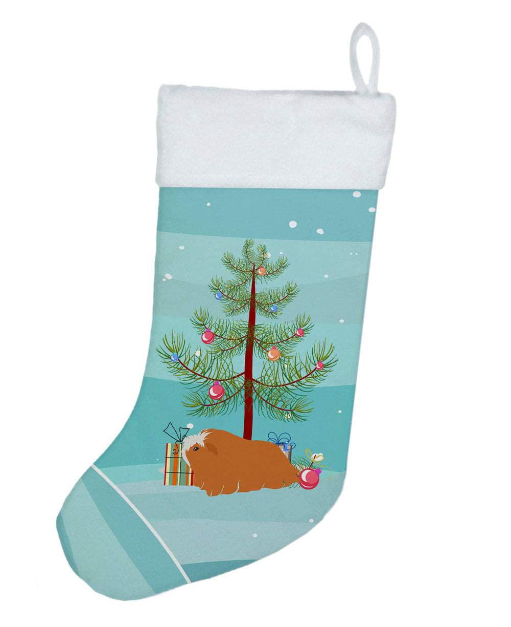 Peruvian Guinea Pig Merry Christmas Christmas Stocking  the-store.com.