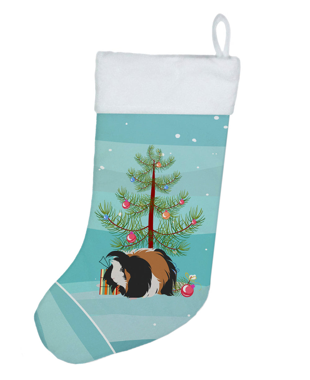 Sheba Guinea Pig Merry Christmas Christmas Stocking  the-store.com.