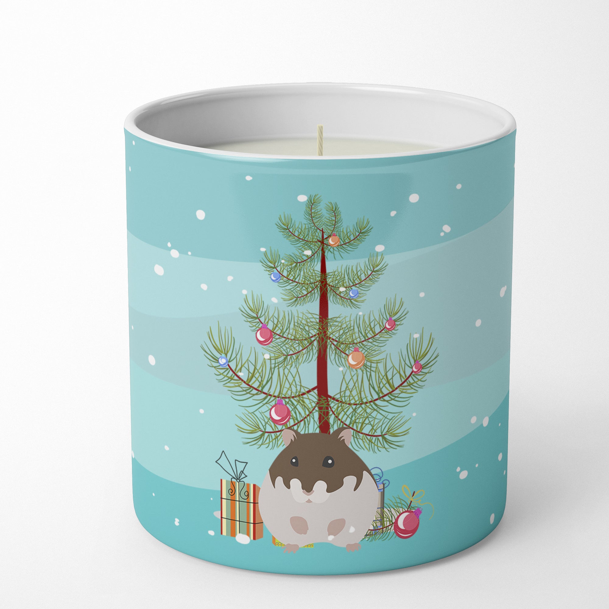 Buy this Dzungarian Hamster Merry Christmas 10 oz Decorative Soy Candle