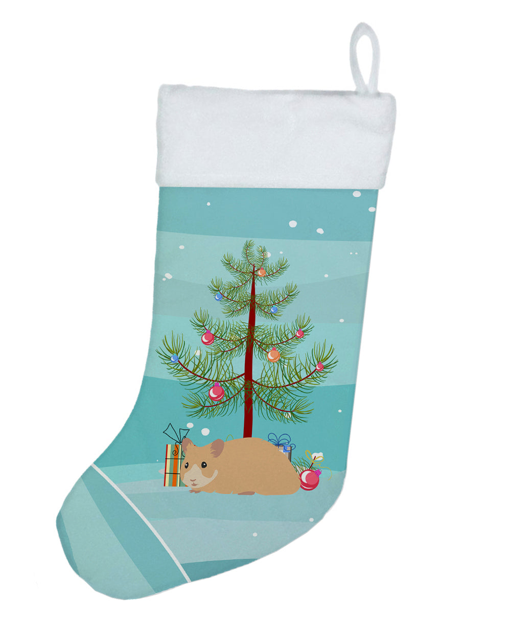 Syrian Golden Hamster Merry Christmas Christmas Stocking  the-store.com.