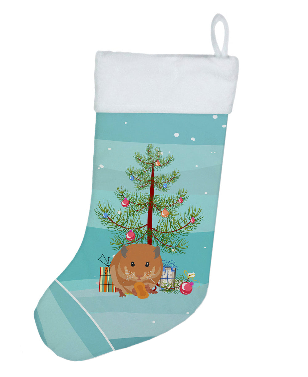 Teddy Bear Hamster Merry Christmas Christmas Stocking  the-store.com.