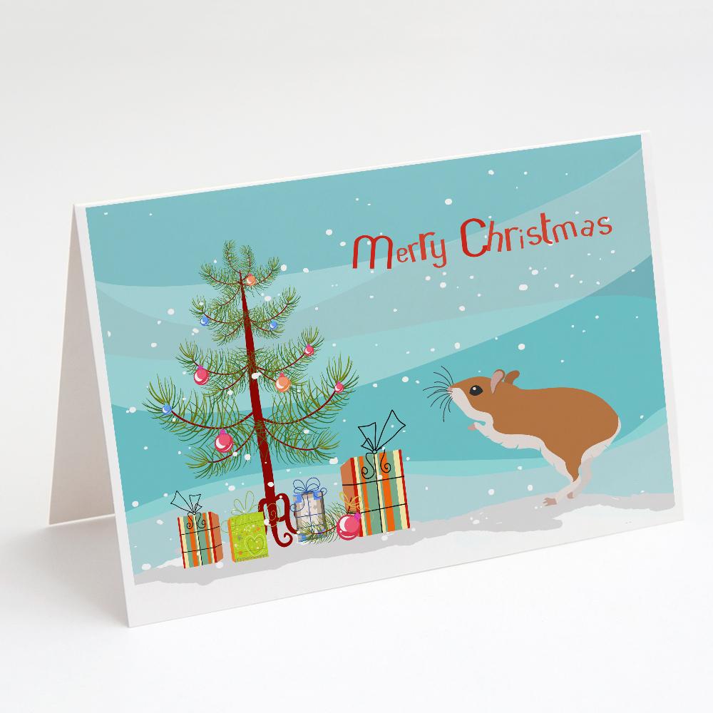 Buy this White Legged Hamster Merry Christmas Greeting Cards and Envelopes Pack of 8