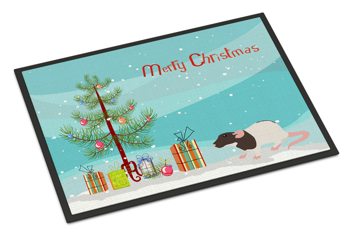 Dumbo Rat Merry Christmas Indoor or Outdoor Mat 18x27 CK4471MAT - the-store.com